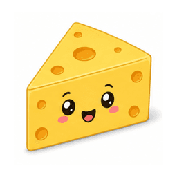 Kawaii İsviçre Peynir Dilimi