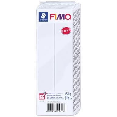 Fimo Soft Polimer Kil - Beyaz (454g)