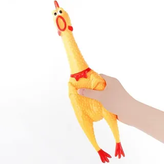 Klasik Çığlık Tavuk Squishy (35 cm Dev Boy)